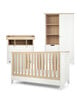 Harwell 3 Piece Cotbed Set with Dresser Changer and Wardrobe - White image number 2